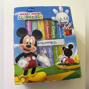 Disney‎ Mickey Mouse Clubhouse 12 Mini Board Books Block Box Set